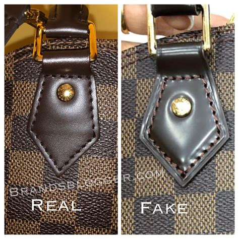 How to Spot a Fake Louis Vuitton Alma Bag.